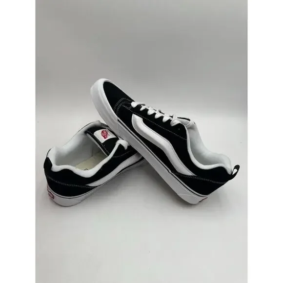 Vans KNU SKOOL Men's NEW Casual Shoe Black/White US Size 13 Medium - Picture 8 of 11